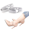High Heels Fixing Anti-Straps Lace Non-Slip Belt Decorative Buckle(Grey)
