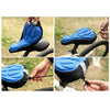 3D Silicone Lycra Nylon & Gel Pad Bicycle Seat Saddle Cover, Soft Cushion Fits for Kinds of Bikes(Black)