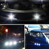 10 PCS 23mm 1.5W DC9-80V Motorcycle Eagle Eye Light Single Lens(White Light)