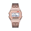 Unisex Sports Watches LED Digital Waterproof Quartz WristWatch(Rose Gold)