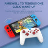 Wireless Bluetooth Gamepad With Wakeup Vibration Body Gamepad For Switch / Android / Apple / PC(Pink)