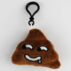 20 PCS Creative Plush Doll Mobile Pendants Gift Cartoon Cute Facial Expression Decorations Keychains with Hook