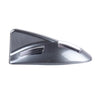 Solar Colorful Light Anti Collision Shark Fin Car Taillight LED Flash Warning Light Caution Light(Grey)