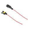 10pcs 1P Car Waterproof Plug Car Connector Plug-In, Length10cm