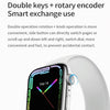 Watch 8 Max 1.85 inch Wireless Charging Bluetooth Call NFC Smartwatch(Pink)