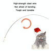 Christmas Cat Feather Wand Teaser Toy Set of 3