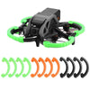 For DJI Avata BRDRC-9604 4pcs Drone Propeller TPU Protective Guard UAV Bumper Anti-collision Ring Cover(Green)