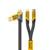 WK WDC-26 1.2m 65W USB / Type-C to Type-C / 8 Pin Magnetic Fast Charging Data Cable(Yellow)