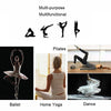 Non-slip Open Finger Yoga Sports Gloves+Five Finger Yoga Socks Set, Size: One Size(Open Toe Black)