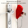 Portable Door Stop Alarm with 80dB Siren - Home Security