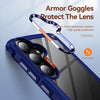 For Samsung Galaxy S24 FE 5G TPU + PC Lens Protection Phone Case(Blue)