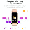 X4 1.14 inch HD Screen Bluetooth Earphone Smart Bracelet, Support Sleep Monitoring / Body Temperature Monitoring / Heart Rate Monitoring(Rose Gold)