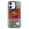 For iPhone 11 Christmas Series PC Full Coverage Pattern Phone Case(CK054 Black)