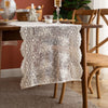 Romantic Lace Embroidered Table Runner Wedding Decoration, Size: 40x160cm(Beige)