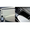 Car Left Drive Central Gear Panel Decorative Sticker For Mercedes-Benz C-class E-class W204 2007-2013/W212 2010-2012/C180/C200/E260/E300 (Black)