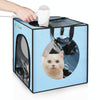 FUNADD Pet Drying Box, Portable & Foldable, Blue, For Pets Up To 5kg