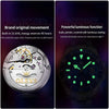 OLEVS 6650 Men Luminous Waterproof Mechanical Watch(Green)