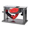 Portable Multifunctional Electric Wood Planer Household Desktop Woodworking Electric Push Planing Tool,EU Plug, Model: Plastic Body 1900B