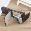 For Canon EOS 200D II / 200D Buffalo Texture PU Leather Camera Half Case Base(Dark Coffee)
