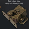 5pcs Antique Old- Style Short Foot Door Clip Buckle Household Closet Cabinet Door Catches, Style: With Screw(Green)