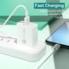 APD-2003 18W QC3.0 Single Port USB Charger with 1m USB to 8 Pin Data Cable(US Plug)