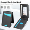 For Samsung Galaxy S25 5G Skin Feel Detachable Card Bag Magsafe Phone Case(Black)