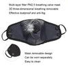 Leather Lei Feng Hat Winter Warm Ear Protection Cotton Cap, Style: Transparent Lens Brown