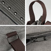 FB01 Irregular Canvas Backpack(Black)