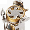 Mini Outdoor Camping Stove Folding Oven Survival Gear Portable Picnic Cooking Gas Stove(Silver)
