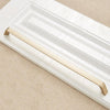 9009-320 Modern Simple Cabinet Door Handle Drawer Wardrobe Zinc Alloy Handle(Gold)