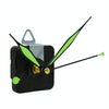 Shaft Length 18.5mm Quartz Clock Silent Movement + Luminous Hands DIY Kit,Spec: Movement+616