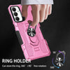 For Samsung Galaxy A05s Ring Holder Armor Hybrid Phone Case(Pink)