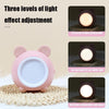 XY010 2 PCS Cute Pet Night Light LED Touch Dimming Dormitory Bedside Light(Blue Fawn)