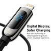 Baseus CATLSK-A01 20W USB-C / Type-C to 8 Pin Display Fast Charging Data Cable, Cable Length: 2m(Black)