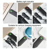 10pcs 3.7V IC Circuit Protection Lithium Battery USB Straight Head Charging Cable, Model: 2.0mm
