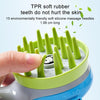 Pet Shower Brush with Hose Nozzle - Blue