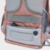 LDLC Pet Carrier Backpack, Breathable, Foldable, Travel Bag, Denim Blue, Medium
