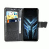 For Asus ROG Phone 3 ZS661KS Butterfly Love Flower Embossed Horizontal Flip Leather Case with Bracket / Card Slot / Wallet / Lanyard(Black)