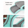 Breathable Mesh Dog Harness, Green L - Summer Vest, Reflective