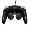 2 PCS Single Point Vibrating Controller Wired Game Controller For Nintendo NGC / Wii, Product color: Blue