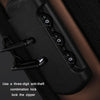 Men Multifunctional Waterproof Password Anti-theft Chest Bag(Gray Brown)