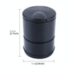 KANEED Universal Detachable Car Cigarette Ashtray for Most Car Cup Holder(Black)
