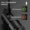 3 LED Mini Flashlight Rechargeable Waterproof 2000LM Super Bright Torch, Spec:  Tail Magnet