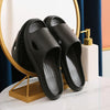 Household Soft Sole Slippers Bathroom Non-Slip Sandals, Size: 40-41(Black)