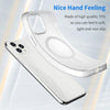 For iPhone 11 Pro MagSafe Frosted Translucent TPU + PC Full Coverage Phone Case(White)