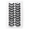 10 Pairs 3D Cat Eye False Eyelashes Naturally Thick And Fluffy Eyelashes(Y601)
