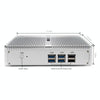 HYSTOU H2 Windows / Linux System Mini PC, Intel Core I3-7167U Dual Core Four Threads up to 2.80GHz, Support mSATA 3.0, 4GB RAM DDR4 + 256GB SSD (Black)