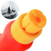 2 in 1 Mini Car Safety Rescue Hammer Life Saving Escape Emergency Hammer Seat Belt Cutter Window Glass Breaker (Red)