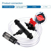 Venturi Fertilizer Applicator G3/4 Fertilizer and Filter Straw Kit with Six-point Connector