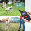Dog Training Collar 1000m Remote Shock Vibration Intercom (Black)